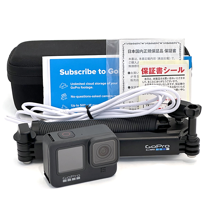 HERO9 Black CHDHX-901-FX アクションカメラ ケース 3WAY自撮り棒 ケーブル