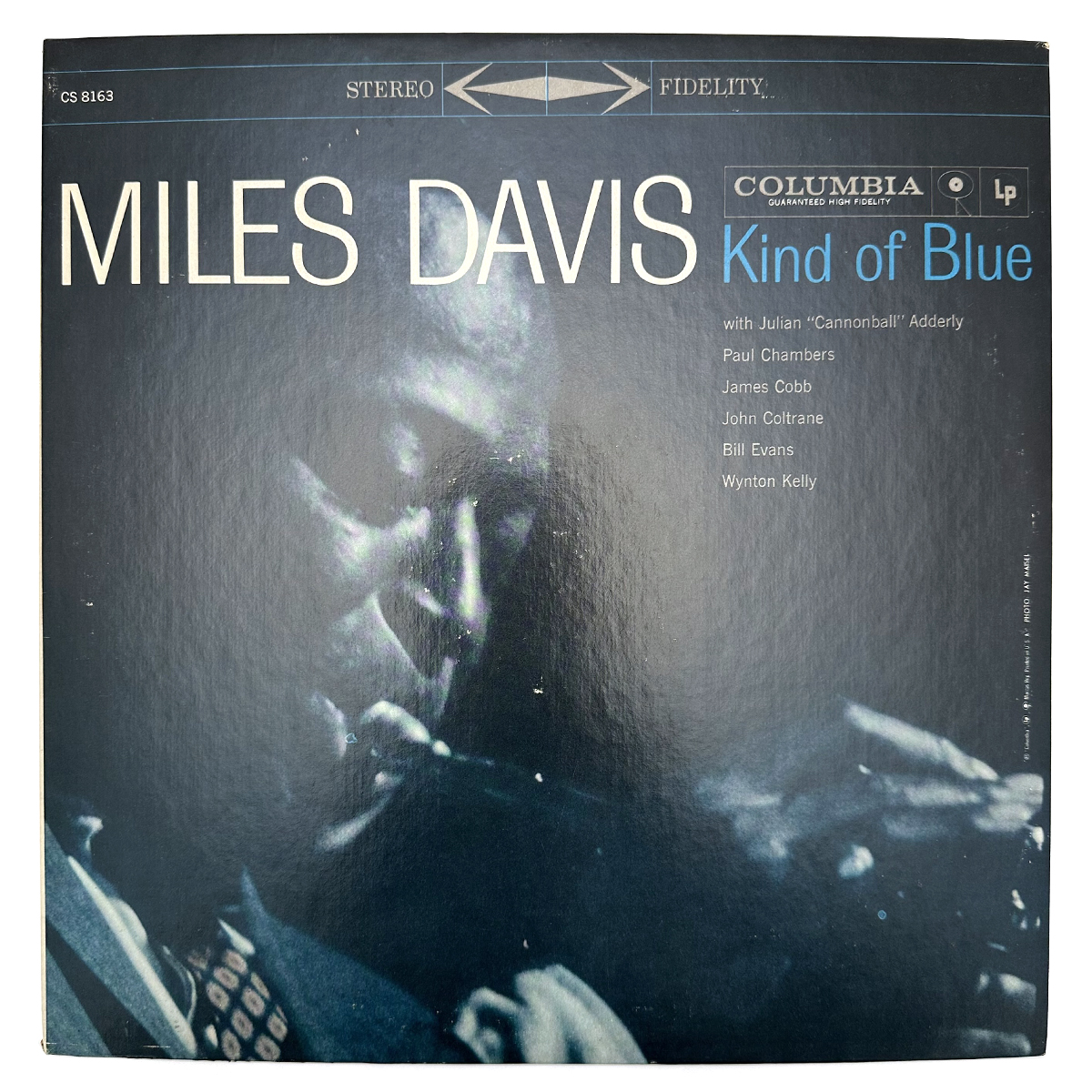マイルス デイヴィス(MILES DAVIS) レコード KIND OF BLUE CS8163 US盤 COLUMBIA 赤ラベル